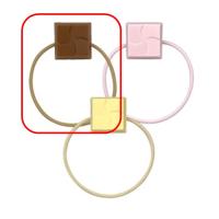 【ヘアゴム ミルク】チロルチョコ　コスメ&アクセ【当社限定】