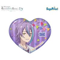 【神代類】「劇場版プロジェクトセカイ 壊れたセカイと歌えないミク」　キラキラビッグハート型缶バッジVol.1