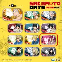 【陸少糖】SAKAMOTO DAYS　メタリック缶バッジ