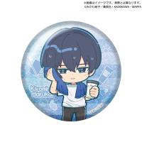 【清峰葉流火(ミニキャラ)】忘却バッテリー　モーニングルーティン 缶バッジ【当社限定】