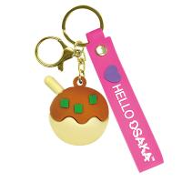 【ウメ】HELLO OSAKA　ラバーマスコット付きストラップ【当社限定】