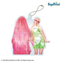 【SAKURA】LE SSERAFIM　’CRAZY’ アクリルキーチェーン