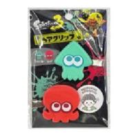 【スプラトゥーン3 ライトブルー×レッド】任天堂 ヘアクリップ