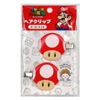 【スーパーマリオ スーパーキノコ】任天堂 ヘアクリップ