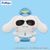 【シナモロール】サンリオ　ぽよよんえあぽ〜と BIGぬいぐるみ〜シナモロール・ウサハナ〜【当社限定】