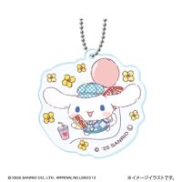【シナモロール】サンリオキャラクターズ　さんさんぴくにっく！ミニアクリルキーホルダー