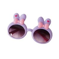 【パープル】カラフルラビットサングラス ※景品説明有り