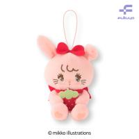 【キャミー】mikko illustration　いちごマスコットぬいぐるみ