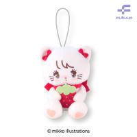 【ムース】mikko illustration　いちごマスコットぬいぐるみ