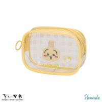 【うさぎ】ちいかわ　ぷっくりクリアミニポーチ