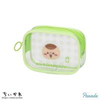 【くりまんじゅう】ちいかわ　ぷっくりクリアミニポーチ