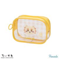 【シーサー】ちいかわ　ぷっくりクリアミニポーチ