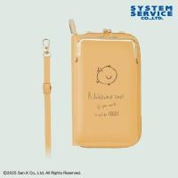 【キイロイトリ】リラックマ　Rilakkuma Style ウォレット付きスマホショルダーポーチ