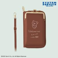 【チャイロイコグマ】リラックマ　Rilakkuma Style ウォレット付きスマホショルダーポーチ