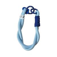 【ライトブルー×ブルー】ねじねじループストラップ ※景品説明有り
