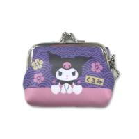 【クロミ】サンリオ　合皮がまぐちS 和柄