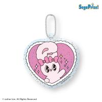 【ハート（ピンク）】エスターバニー　キラキラアクリルキーチェーン