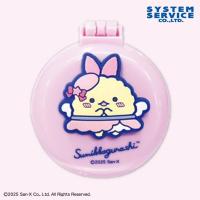 【えびてんのしっぽ】すみっコぐらし　夢みるしっぽず 鏡付きミニブラシ