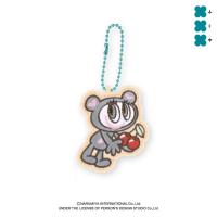 【ナカムラくん（チェリー）】エンジェルブルー　刺繍キーホルダー