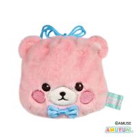 【マカロン】フォーチュンベアーズ　ふわふわ巾着【当社限定】