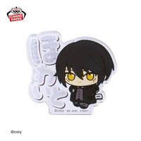 【ホワイト】魔法使いの約束　ちびぐるみポーズ！アクリルバッジ