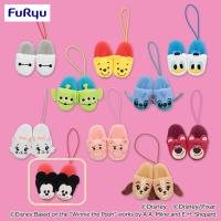 【ミッキーマウス】ディズニー＆ピクサーキャラクター　ふわふわスリッパマスコット