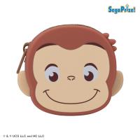 【笑顔】おさるのジョージ　ぽってりシリコンミニポーチ