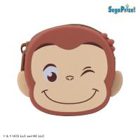 【ウインク】おさるのジョージ　ぽってりシリコンミニポーチ