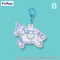 【シナモロール B】サンリオキャラクターズ　しゅがふわ かる〜せる オーロラアクリルチャーム【当社限定】