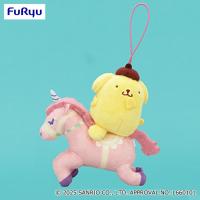 【ポムポムプリン】サンリオキャラクターズ　しゅがふわ かる〜せる ちいさなペアぬいぐるみ【当社限定】