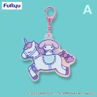 【マイメロディ A】サンリオキャラクターズ　しゅがふわ かる〜せる オーロラアクリルチャーム【当社限定】
