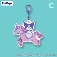 【クロミ C】サンリオキャラクターズ　しゅがふわ かる〜せる オーロラアクリルチャーム【当社限定】