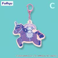 【マイメロディ C】サンリオキャラクターズ　しゅがふわ かる〜せる オーロラアクリルチャーム【当社限定】