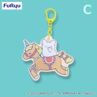 【はなまるおばけ C】サンリオキャラクターズ　しゅがふわ かる〜せる オーロラアクリルチャーム【当社限定】