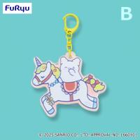 【はなまるおばけ B】サンリオキャラクターズ　しゅがふわ かる〜せる オーロラアクリルチャーム【当社限定】