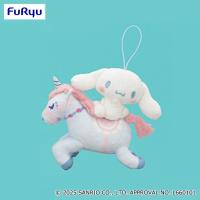 【シナモロール】サンリオキャラクターズ　しゅがふわ かる〜せる ちいさなペアぬいぐるみ【当社限定】