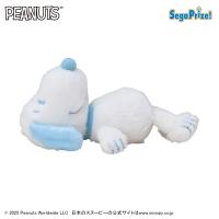 【スカイブルー】SNOOPY™　マスコット あおむけポーズ カラフル