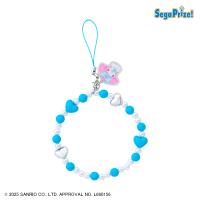 【マイメロディ（水色）】マイメロディ・クロミ　アクリルキーホルダー付ビーズストラップ