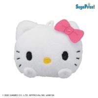 【ピンク】ハローキティ　おてて付フェイスプチマスコット