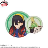 【ゼイユ＆ヤバソチャ】ポケモンマスターズ EX　ポケモン＆トレーナー缶バッジvol.2