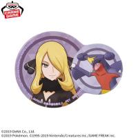 【シロナ＆ガブリアス】ポケモンマスターズ EX　ポケモン＆トレーナー缶バッジvol.2