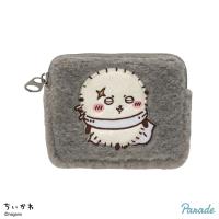 【ラッコ】ちいかわ　ふわふわミニポーチ