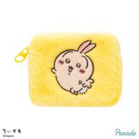 【うさぎ】ちいかわ　ふわふわミニポーチ