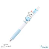 【ブルー】mofusand　クリームソーダにゃんボールペン