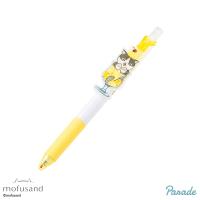 【イエロー】mofusand　クリームソーダにゃんボールペン