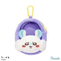 【モモンガ】ちいかわ　窓付きおかおミニポーチ