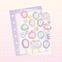 【なまがき】つぶらな瞳の仲間達　コレクションシール