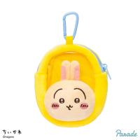 【うさぎ】ちいかわ　窓付きおかおミニポーチ