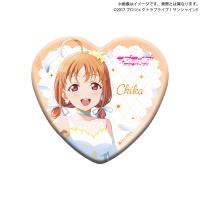 【高海千歌】ラブライブ！サンシャイン!!　Thank you，FRIENDS!! ver. ハート形缶バッジ【当社限定】