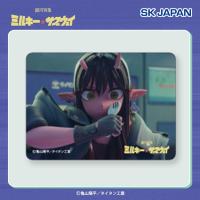 【アカネ】銀河特急 ミルキー☆サブウェイ　スクエア缶バッジ